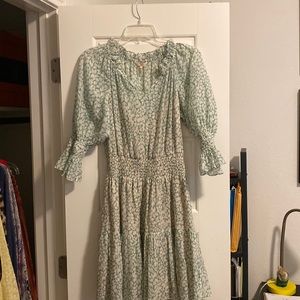 Rebecca Taylor Floral Midi dress